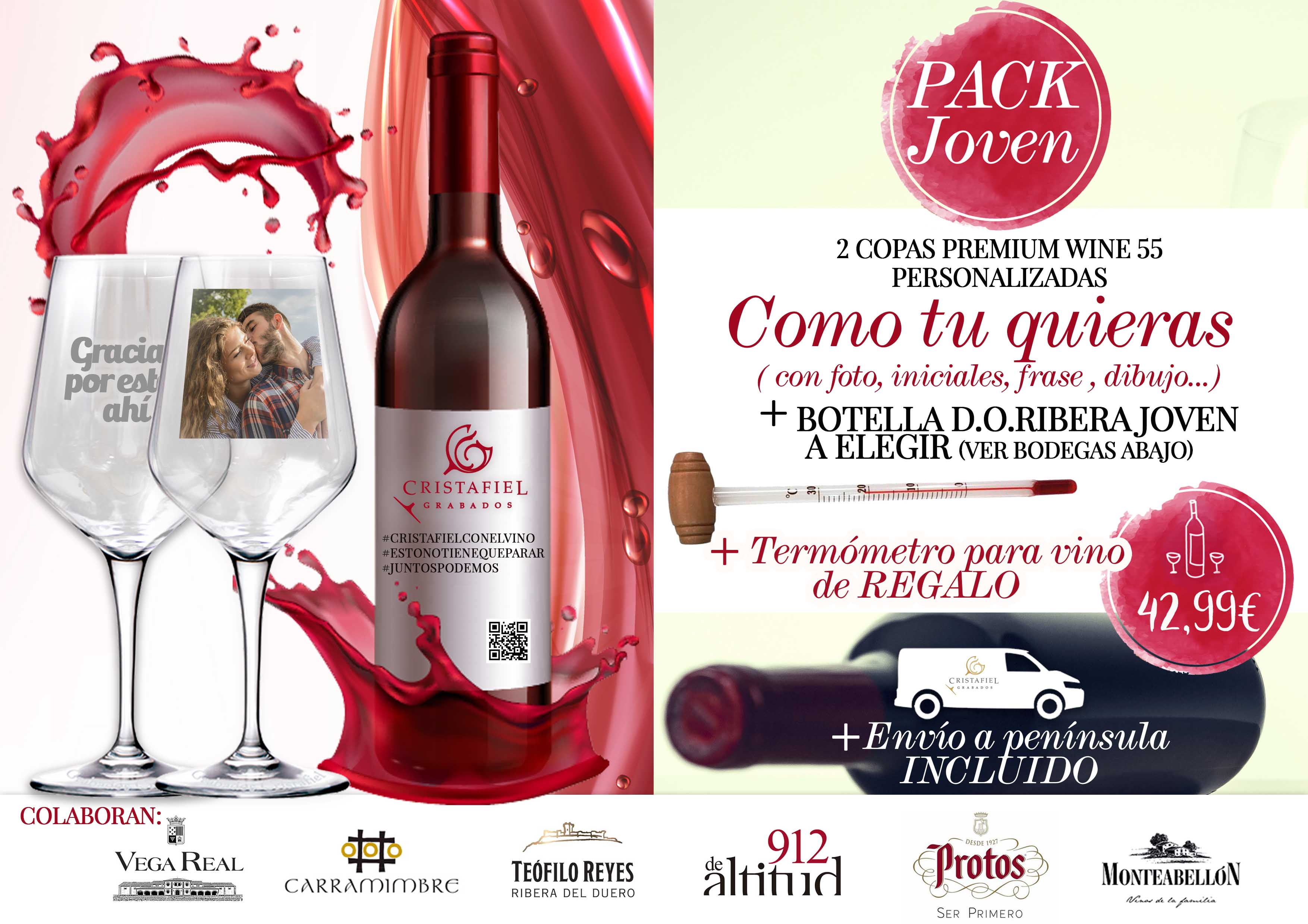 Regalo Gourmet Pack Joven Cristafiel