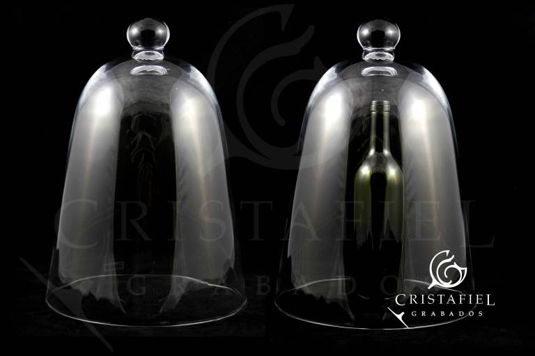 Campana Gigante Grabados Cristafiel