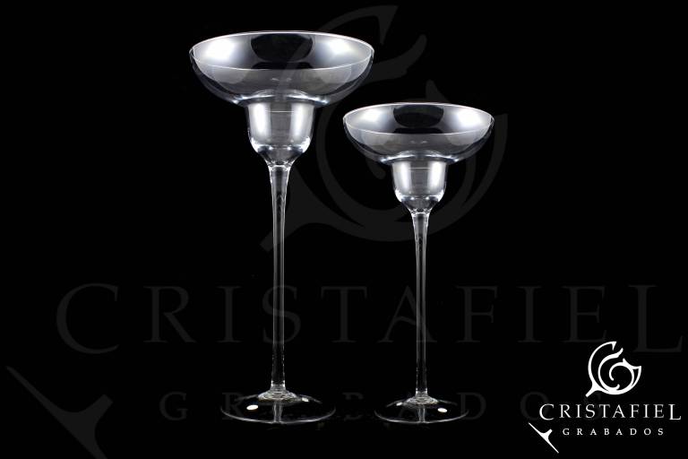Copa Margarita Gigante Grabados Cristafiel